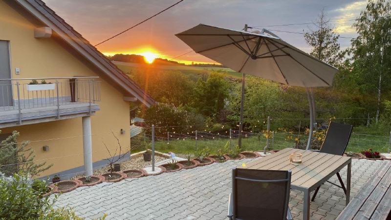 Ferienwohnung Im Erzgebirge Langenweissbach Exterior foto