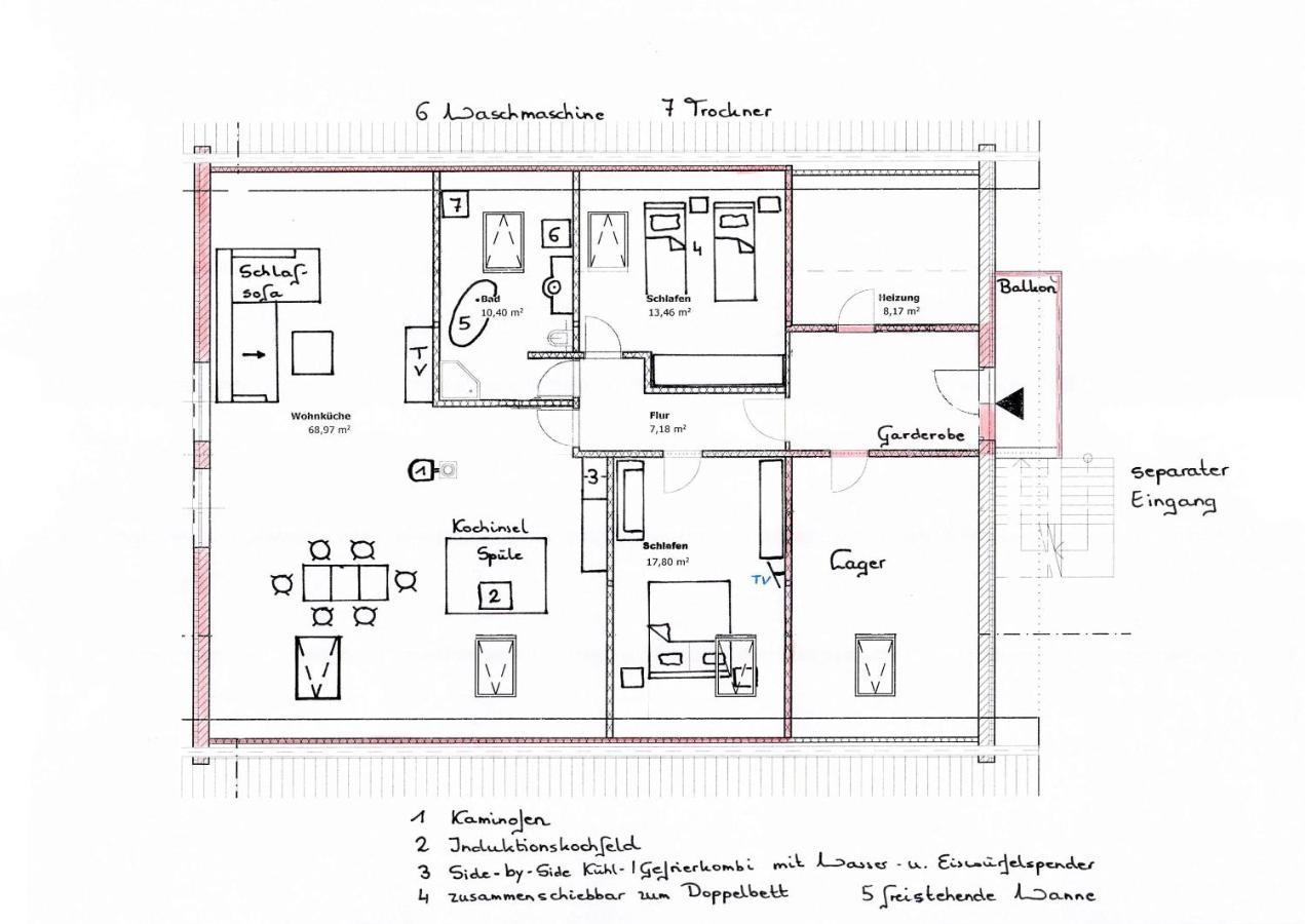 Ferienwohnung Im Erzgebirge Langenweissbach Exterior foto